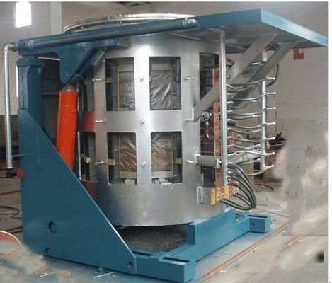 জরুরী স্টপ ইন্ডাকশন মেলিং মেশিন 1-1000kg/H ক্ষমতা ইন্ডাকশন ক্রুজিবল ফার্নেস
